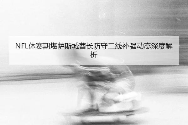 NFL休赛期堪萨斯城酋长防守二线补强动态深度解析